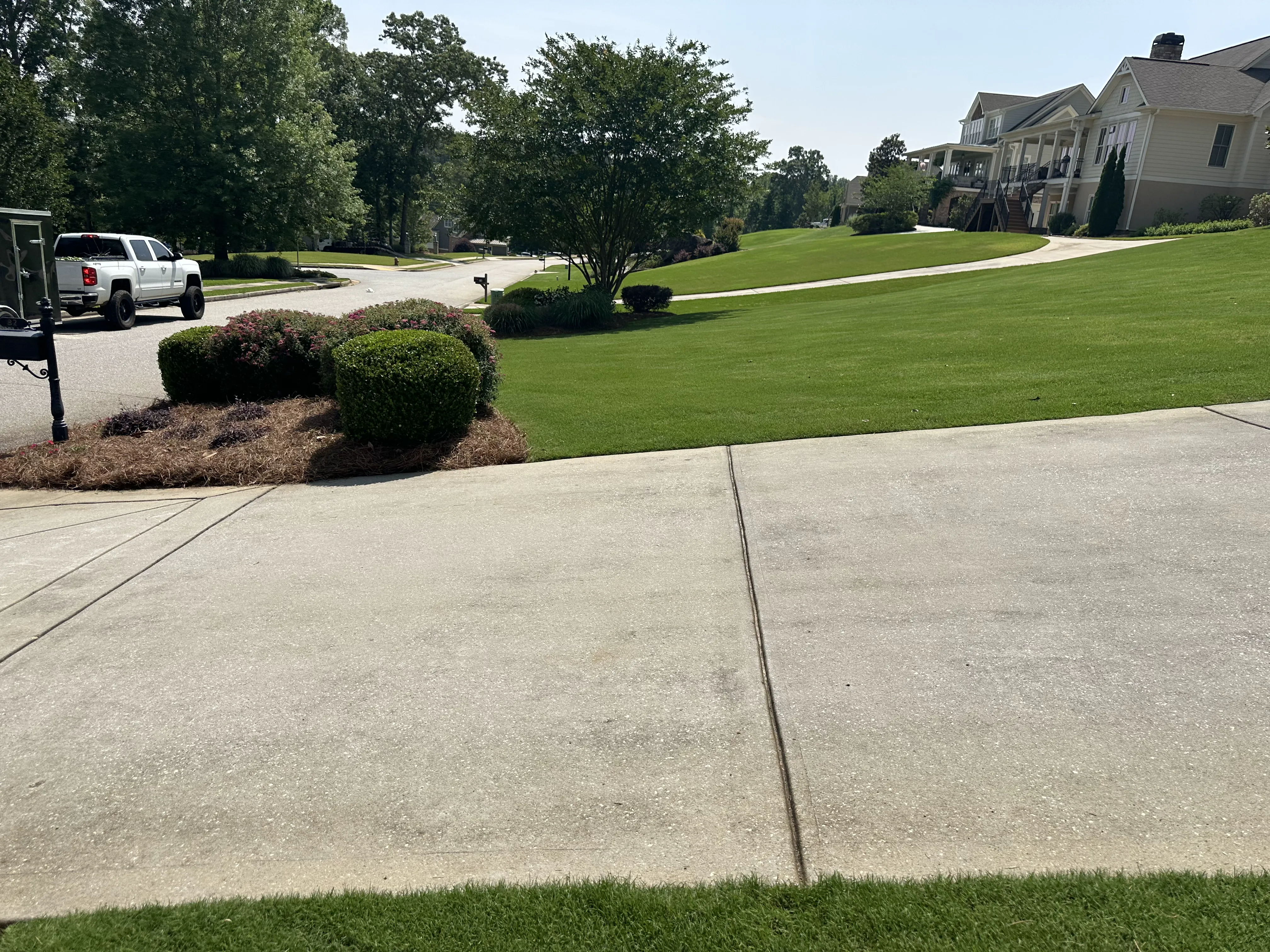 Bush trimming and shrub maintenance in Newnan GA